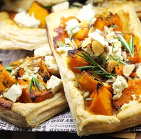 Our Cabinet Range:  Savoury Tarts